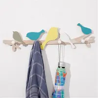 Typecat Vogelvormige hanger, handdoekrek, kapstok, hoedenhaak, sleutelhaak, kledinghanger, wandrek