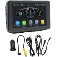 Tlily Auto 7 Inch Draagbaar Scherm Rijrecorder GPS Navigatie Display Draadloze Carplay Android AUTO MP5 Speler