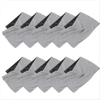 Typecat Lichtgrijze Cool Sports snel drogende handdoek geschikt voor de sportschool, reizen, jo