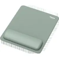 Fellowes Breyta muismat, met polssteun en Microban bescherming, rubber, B 200 x D 240 x H 17,5 mm, saliegroen