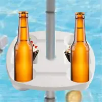 Typecat Patio Parasol Tafelblad Buiten met 4 Bekerhouders Strand