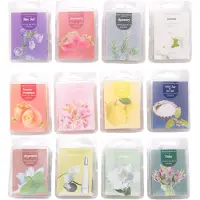 Typecat 12 stuks geurende waxmelts vierkant, smelt, soja voor warmers, vierkant cadeau