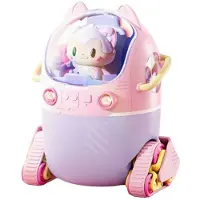 Tlily Draagbare Luchtbevochtiger voor Thuis, Kantoor, USB, Schattige Cartoon Tankauto, 220 Ml Luchtbevochtiger met Led-Licht