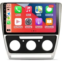 RoverOne Autoradio Bluetooth CarPlay GPS Navigatie voor Skoda Octavia 2 A5 2007 - 2013