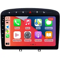 RoverOne Autoradio Bluetooth CarPlay GPS Navigatie voor Peugeot RCZ 308 SW 2007 - 2015 408 2012 - 2020