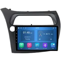 RoverOne 4G+64G Autoradio Bluetooth CarPlay Android Auto GPS Navigatie voor Honda Civic Hatchback 2006-2012