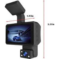 Typecat 1080P HD Auto Dash Camera DVR Rijrecorder, 3.0 Inch IPS Scherm Das