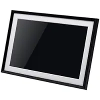 Tlily Digitale Fotolijst 10,1 Inch Digitale Fotolijst WiFi 32 GB Opslag HD IPS Touchscreen Automatisch Draaiende LED UK-Stekker