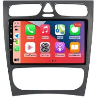 RoverOne Autoradio Bluetooth CarPlay GPS Navigatie voor Mercedes Benz C Class S203 CL203 W203 2000 - 2004