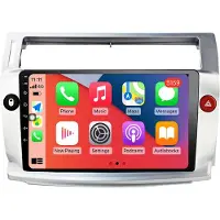RoverOne Autoradio Bluetooth CarPlay GPS Navigatie voor Citroen C4 C-Triomphe C-Quatre 2004 - 2014