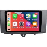 RoverOne Autoradio Bluetooth CarPlay GPS Navigatie voor Mercedes Benz Smart Fortwo 2 2011 - 2015