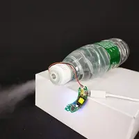 Melitt 5 Stuks 20Mm 1.7Mhz Mistmaker Fogger Keramiek Schijven met Draad en Afdichtring Luchtbevochtiger Accessoires