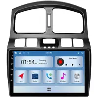 RoverOne 6G+128G Car Multimedia Player Autoradio CarPlay Bluetooth Android Radio GPS voor Hyundai Santa Fe SantaFe SM 2000 - 2012