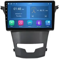 RoverOne 4G+64G Autoradio Bluetooth CarPlay Android Auto GPS Navigatie voor SsangYong Korando 3 Actyon 2 2013 - 2017
