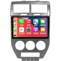 RoverOne Autoradio Bluetooth CarPlay GPS Navigatie voor Jeep Compass 1 MK 2006 - 2010