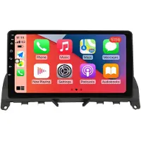 RoverOne Autoradio Bluetooth CarPlay GPS Navigatie voor Mercedes Benz C Class 3 W204 S204 2006 - 2011