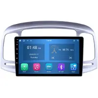 RoverOne 4G+64G Autoradio Bluetooth CarPlay Android Auto GPS Navigatie voor Hyundai Accent 3 2006 - 2011