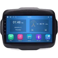 RoverOne 4G+64G Autoradio Bluetooth CarPlay Android Auto GPS Navigatie voor Jeep Renegade 2014 - 2018