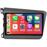 RoverOne Autoradio Bluetooth CarPlay GPS Navigatie voor Honda Civic 9 FB FK FD 2011 - 2015