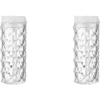 Typecat 2X 1000 Ml Kleurrijke USB-Kristalluchtbevochtiger met Aromatherapie en Luchtzuivering voor Slaapkamer en Desktop
