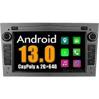 RoverOne 2G+64G Autoradio Bluetooth CarPlay Android Auto Radio GPS voor Vauxhall Opel Meriva 2006-2011 G