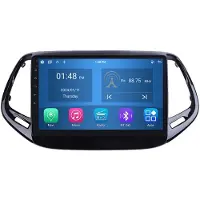 RoverOne 4G+64G Autoradio Bluetooth CarPlay Android Auto GPS Navigatie voor Jeep Compass 2 MP 2016 - 2018