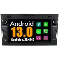RoverOne 2G+64G Autoradio Bluetooth CarPlay Android Auto Radio GPS voor Vauxhall Opel Vivaro 2006-2010 B