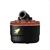 Typecat Gesimuleerde vuur etherische olie diffuser aromatherapie luchtbevochtiger klein