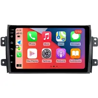 RoverOne Autoradio Bluetooth CarPlay GPS Navigatie voor Suzuki SX4 1 2006 - 2014 for Fiat Sedici 189 2005 - 2014