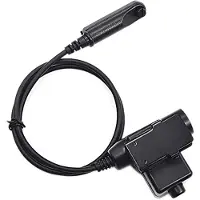 Melitt A58 Z U94 PTT-Adapterkabel voor UV-9R UV-XS UV-9R Walkie Talkie Headset