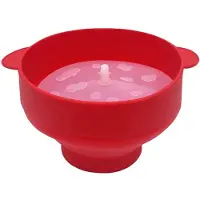 Melitt Popcorn Popper met Deksels - Siliconen Popcorn Maker Opvouwbare Popcorn Bowls Popcorn Container