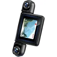 Typecat 360 Auto Dash Cam 4-kanaals videorecorder 1080P DVR-lens voorin