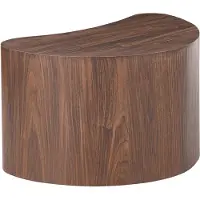 Beliani BILPA - Bijzettafel - Donkerbruin - MDF