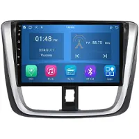 RoverOne 4G+64G Autoradio Bluetooth CarPlay Android Auto GPS Navigatie voor Toyota Vios Yaris L 2016 - 2019