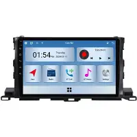 RoverOne 6G+128G Car Multimedia Player Autoradio CarPlay Bluetooth Android Radio GPS voor Toyota Highlander 3 XU50 2013 - 2018