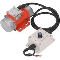 Tlily 30W Betontriller, 4000RPM Elektrische Vibrerende Motor met Snelheidsregelaar en Instelbare Opwindende Kracht 24V