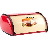 Typecat Metalen broodtrommel, roldeksel, opberghouder, containerhouder en organizer