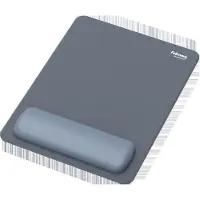 Fellowes Breyta XL muismat, met polssteun en Microban bescherming, rubber, L 280 x B 210 x H 17,5 mm, marineblauw