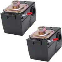 ISTOVO 2Pcs Air Compressor Universal Pressure 95-125 Psi for Air Compressor Pump Control Valve