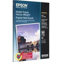 Epson Matte Paper Heavy Weight, DIN A3, 167g/m², 50 Vel (C13S041261)