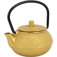 Melitt Japanse Stijl Gietijzeren Theeketel Tetsubin Kleine Theepot Theepot 50 Ml, Gemakkelijk Mee Te Nemen