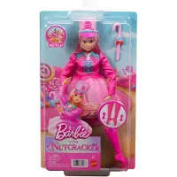 Barbie in De Notenkraker Daisy Ballerina Pop - Met beweegbare enkels en een zuurstok als baton