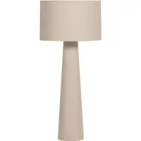 Woood LOFT VLOERLAMP XXL METAAL/BOUCLÉ NATUREL 160XØ70 CM