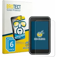 BROTECT - Screenprotector voor Shot Scope H50 - Folie Beschermfolie transparant 6 Stuks