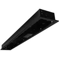 Heatstrip Inbouwframe Behuizing Flushmount Zwart Voor 2400W model type Design zonder afstandsbediening