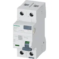 Siemens Aardlekschakelaar 2-polig 63 A 0.03 A 230 V Siemens 5SV3316-6