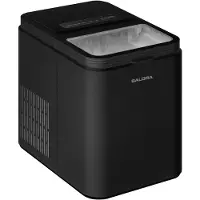 Salora IJsblokjesmachine ICE12B – 12 kg/24u – 2 IJsformaten – Klaar in 6-9 Min – Waterreservoir 1,3 L – Mat Zwart