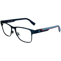 Lacoste L2307MAG-SET Bril 55/16/145 Matte blauw Metaal MAN L2307MAG-SET