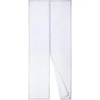 OEM Magnetische Vliegengordijn, Hordeur, Fijn Gaasgordijn, 30 Magneten van Boven-Tot-Onderafdichting - Sluit Automatisch, Houdt Frisse Lucht Binnen & Insecten Buiten (100x220CM, Wit) Merk: Apalus