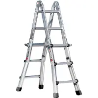 Euroline Vario Telescoopladder 4x3 sporten